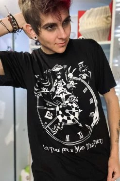 Alice In Wonderland Clock Tee [Multiple Styles Available]